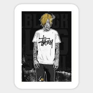 SANJI BLACK ONE PIECE Sticker